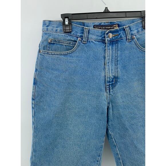 COTTON WEB.DE Men's Vintage Denim Regular-Fit Bermuda Shorts SZ 33 - Picture 3 of 12